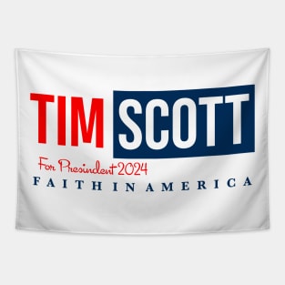 Tim Scott For President America Tapestry