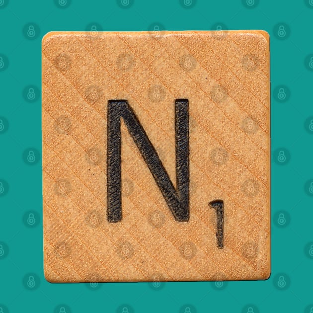 Scrabble Tile 'N' by RandomGoodness