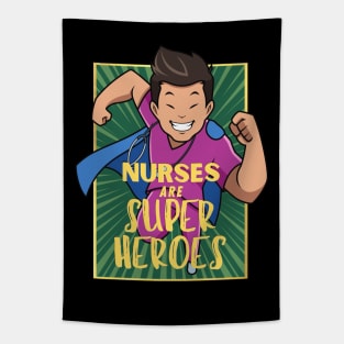 Nurses are superheroes Tapestry