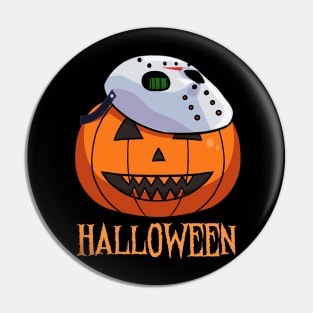 Jason Friday 13th Halloween Pumpkin Pin