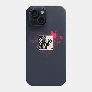 For God So Loved LKLD Map Color Phone Case