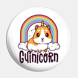 Guinicorn Funny Guinea Pig Shirts For Kids Boy Girl Unicorn Pin