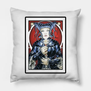 The Light - Black Outlined Version Pillow