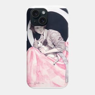 kitty girl Phone Case