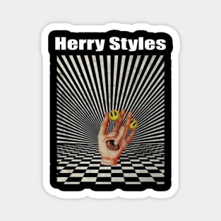 Illuminati Hand Of Herry Styles Magnet