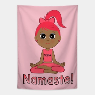 Yoga Girl: Namaste! Tapestry