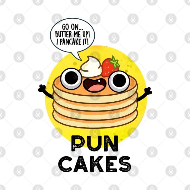 Puncakes Cute Pancake Pun by punnybone