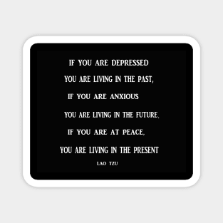 Lao Tzu famous quote Magnet