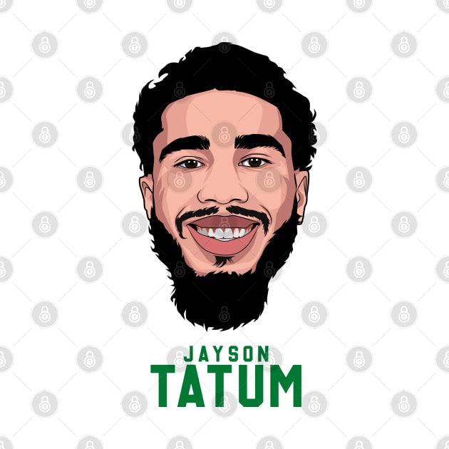 JAYSON TATUM by origin illustrations