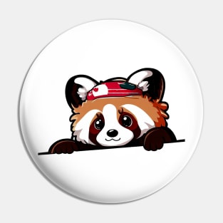 Sneaky japanese red panda so cute Pin