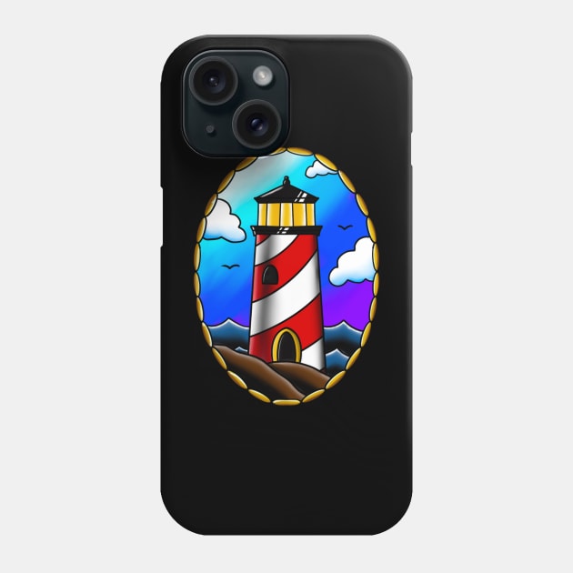 Lighthouse Phone Case by JeremyBrownArt 