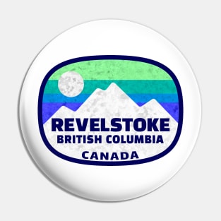 Ski Revelstoke British Columbia Canada Skiing Winter Sports Snowboarding Pin