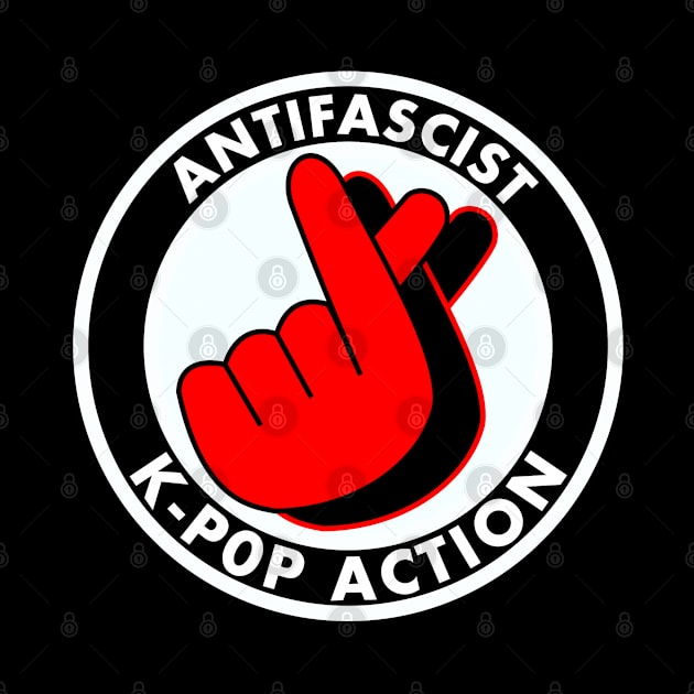 antifascist k-pop action by the gulayfather