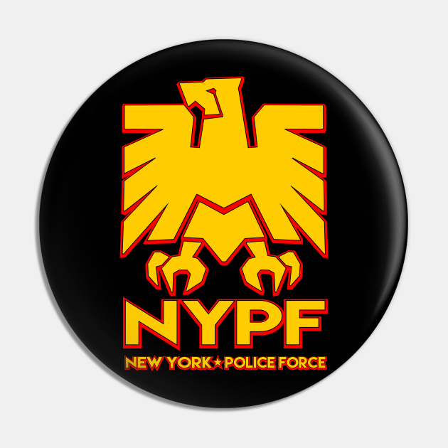 New York Police Force Escape From New York Pin TeePublic