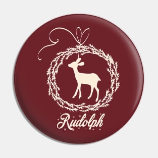 Merry Christmas quotes with cute reindeer design Pin