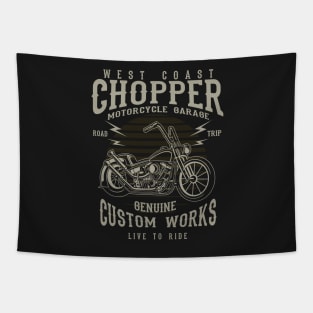 West coast chopper Tapestry