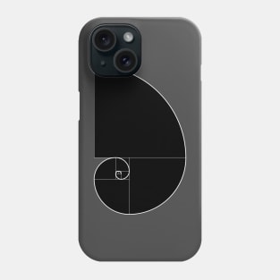 Fibonacci Spiral 001 Phone Case