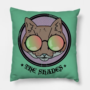 The Shades Sunglasses Cat Pillow