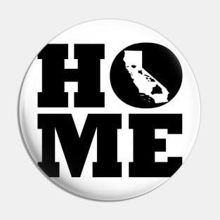 California and Hawai'i HOME Roots by Hawaii Nei All Day Pin