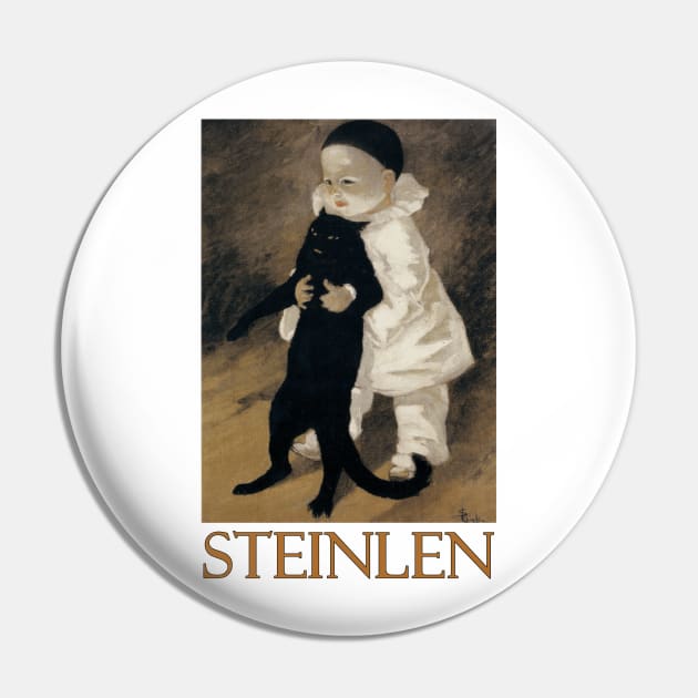 Pierrot et le Chat by Theophile Steinlen Pin by Naves