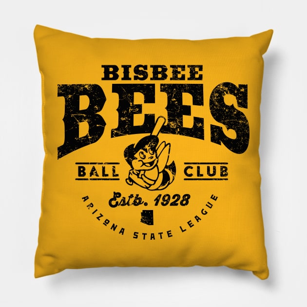 Bisbee Bees Pillow by MindsparkCreative