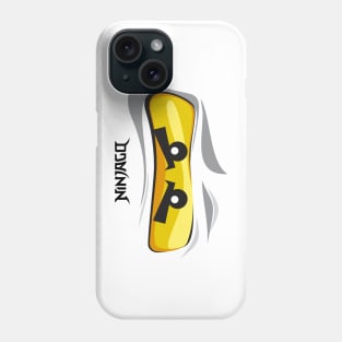 Ninjago Eyes WHITE Ninja ZANE FanArt FanMade T-Shirt Phone Case