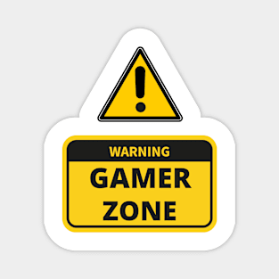 gamer zone Magnet