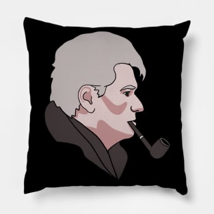 Jacques Derrida - French Philosophy Meme Pillow