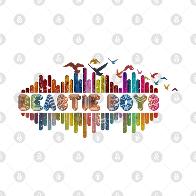 Tone Color Wave With Name-Beastie Boys by Mysimplicity.art