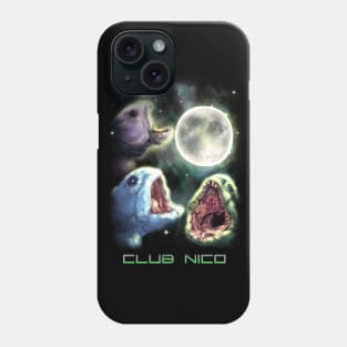 Three Wolf (Eel) Moon Phone Case