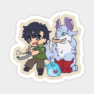 Campfire Cooking Chibi Magnet