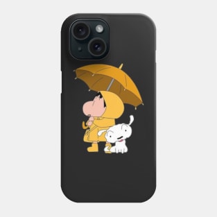 Shinchan & Shiro Phone Case