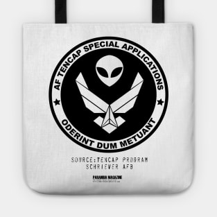 The Secret Patch Collection - TENCAP Black Projects Tote