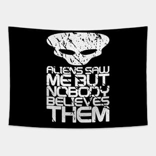 Alien Ufo Area 51 Tapestry