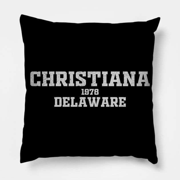 Christiana Delaware Pillow by RAADesigns