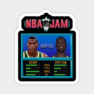 NBA JAM - CLASSIC - THE BEST DUO's EDITION_Glove&Kemp Magnet