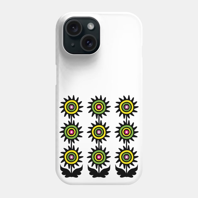 Sunflowers Phone Case by Frenzy Fox