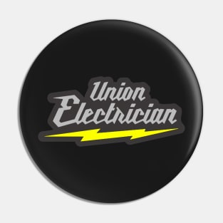 Union Electrician Pin