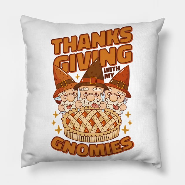 Gnome-Style Thanksgiving Pillow by Life2LiveDesign