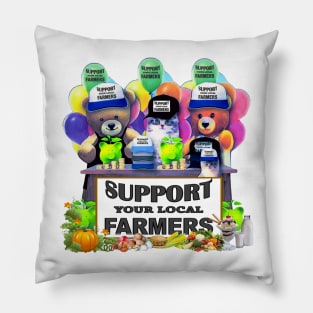 Support your local farmers Pillow