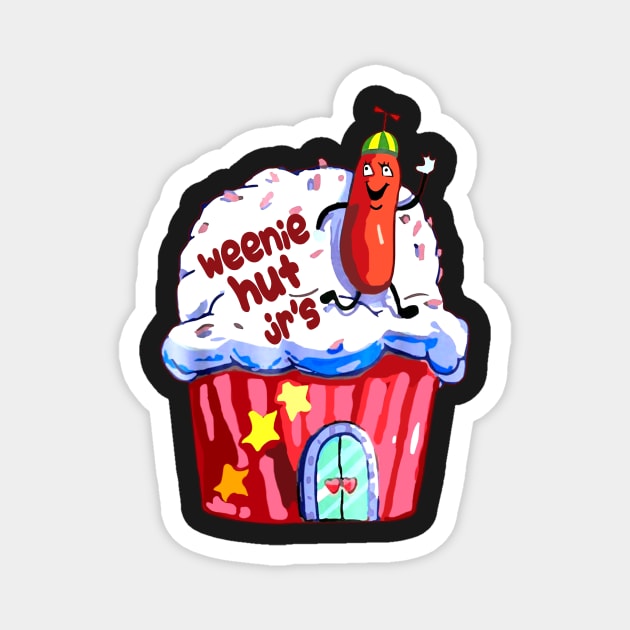 Weenie Hut Jr_s Funny T shirt Gift Magnet by TeeLovely