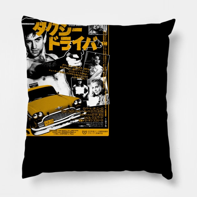 Taxi Driver - Travis Bickle Pillow by otacon
