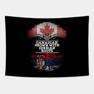 Canadian Grown With Serbian Roots - Gift for Serbian With Roots From Serbia Tapestry