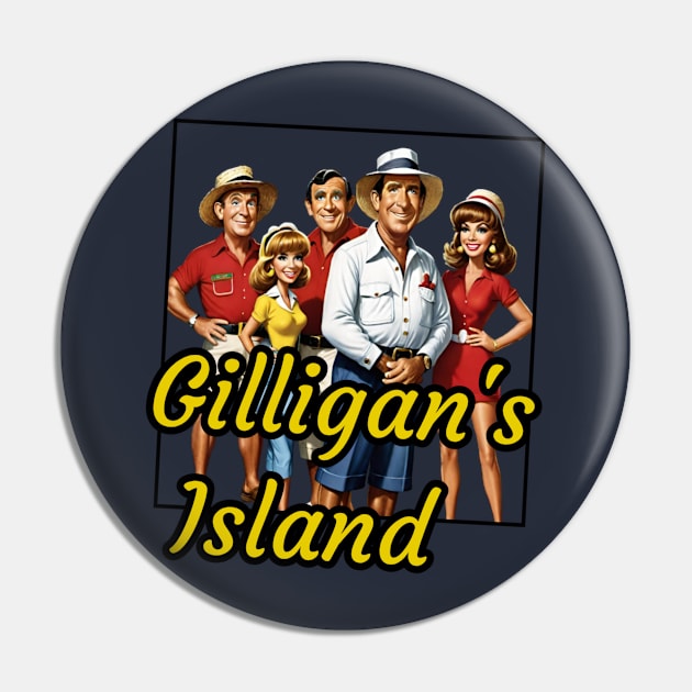 Gilligans Island Pin by Human light 