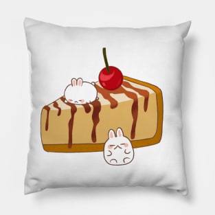 Bunny choco cake Pillow
