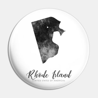 Rhode Island state map Pin