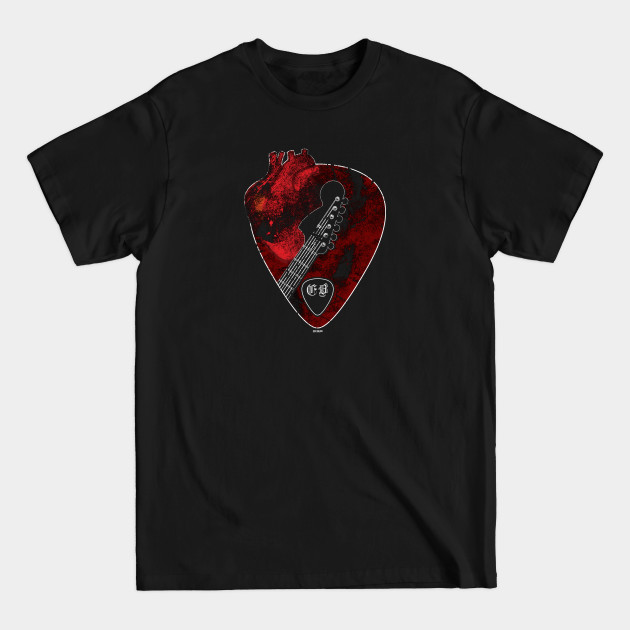 Discover Guitar Player's Heart - Guitar Player - T-Shirt