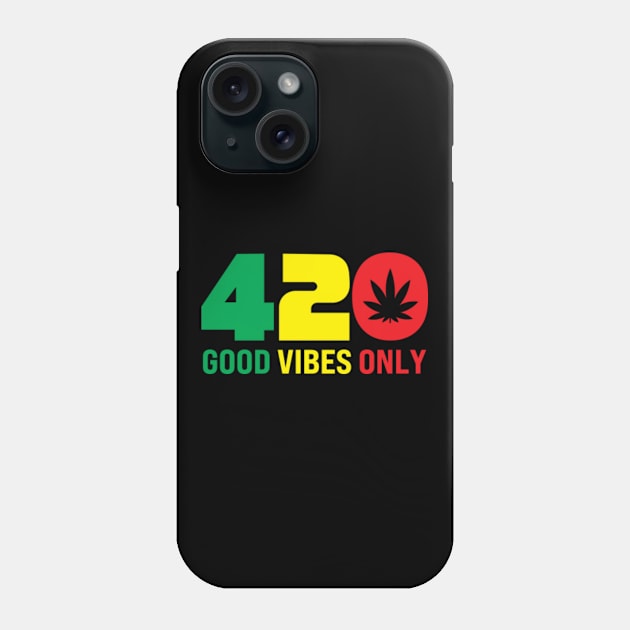 Good Vibes Only Phone Case by GreenCraft