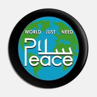 World Peace Pin