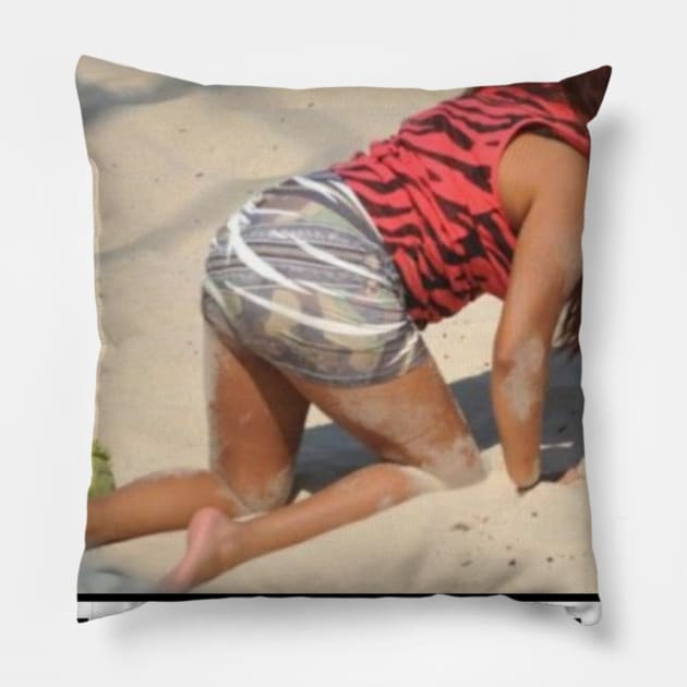 snooki Pillow by vhsisntdead